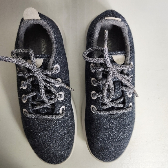 Allbirds Womens Merino Wool Natural Gray Wool Runners-Size 8 - Picture 4 of 10